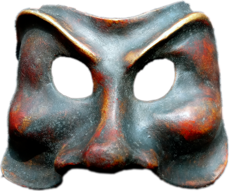 Masque arlequin